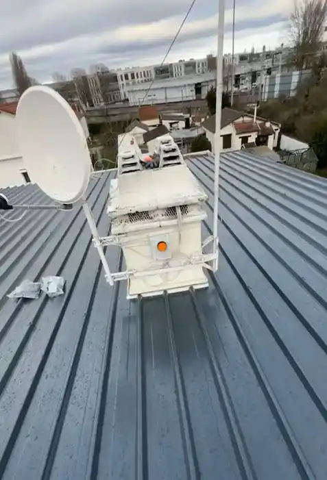 Changement toiture bac acier tôle Égly 91520